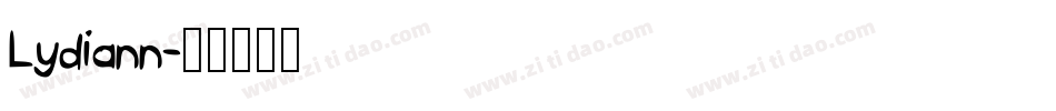 Lydiann字体转换
