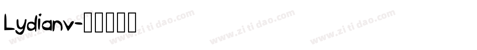 Lydianv字体转换
