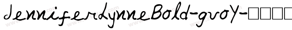 JenniferLynneBold-gvoY字体转换