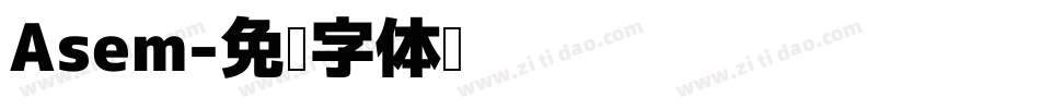 Asem字体转换