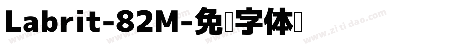 Labrit-82M字体转换