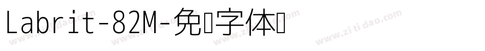 Labrit-82M字体转换