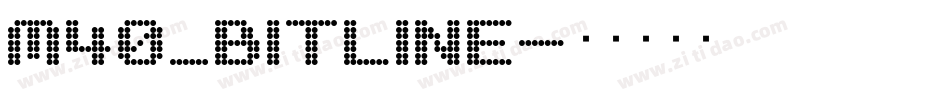 M40_BITLINE字体转换