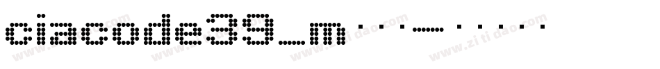 ciacode39_m转换器字体转换