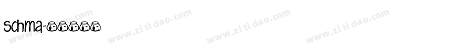 SchMa字体转换