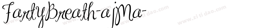 FartyBreath-ajMa字体转换