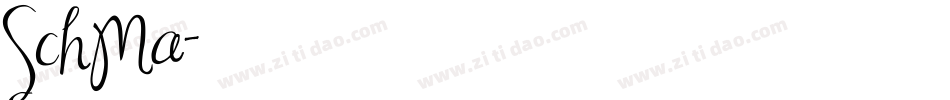SchMa字体转换