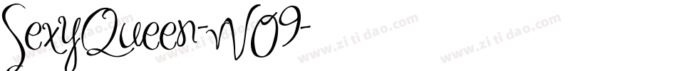SexyQueen-vVO9字体转换