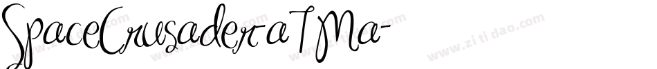 SpaceCrusader-a7Ma字体转换