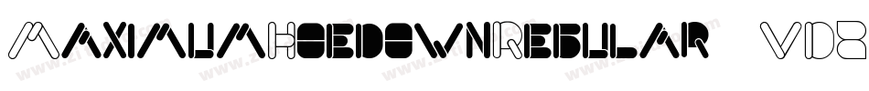MaximumHoedownRegular-3VDZ字体转换