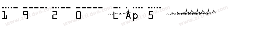 1920-LAp5字体转换