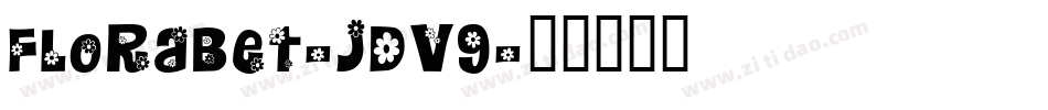 Florabet-jDv9字体转换