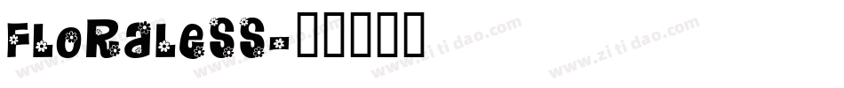 Floraless字体转换