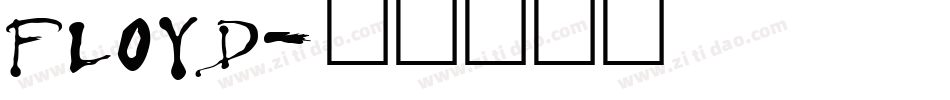 FLOYD字体转换