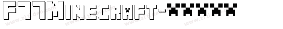 F77Minecraft字体转换