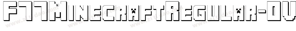 F77MinecraftRegular-0VYv字体转换