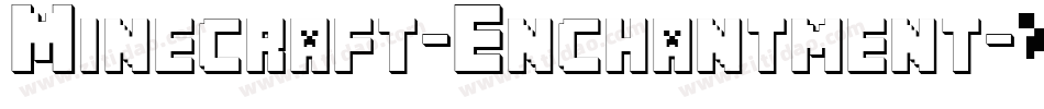 Minecraft-Enchantment字体转换