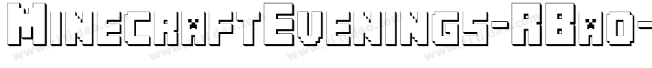 MinecraftEvenings-RBao字体转换