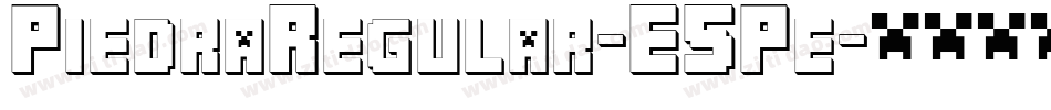 PiedraRegular-E5Pe字体转换