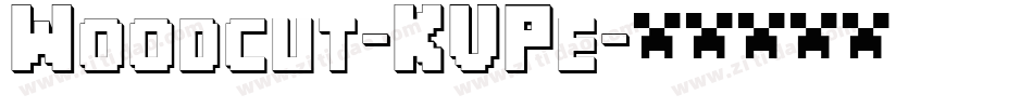Woodcut-KVPe字体转换