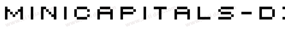 MiniCapitals-d3y7字体转换