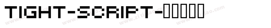 Tight-Script字体转换