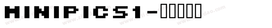 MiniPics1字体转换