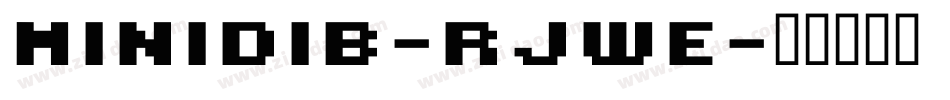 Minidib-RJwe字体转换