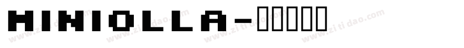 Miniolla字体转换