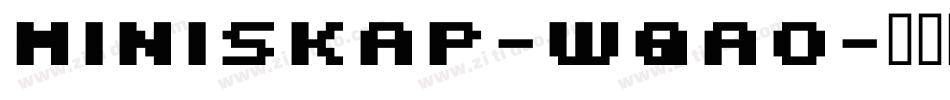 Miniskap-WqAO字体转换