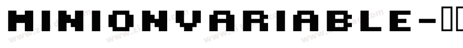 minionvariable字体转换