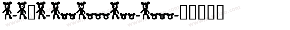A-OTF-PreMomoStd-Bold字体转换