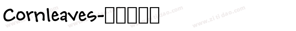 Cornleaves字体转换