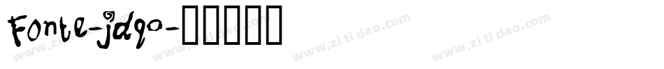 Fonte-jdqO字体转换