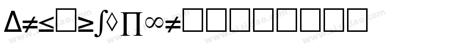 Mac-Dingbats字体转换