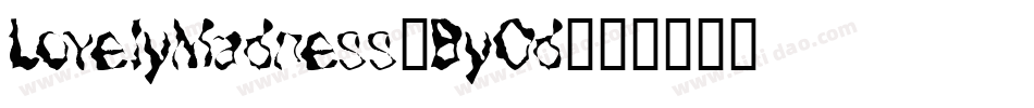 LovelyMadness-ByOd字体转换