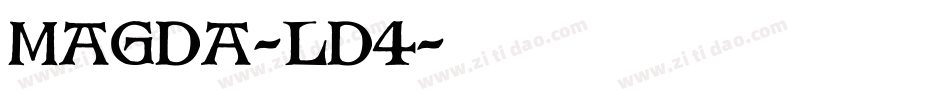 Magda-Ld4字体转换