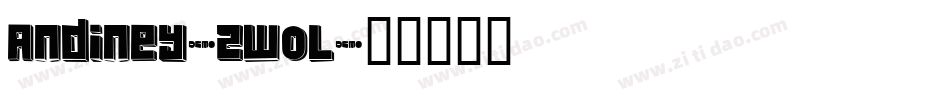 Andiney-zwoL字体转换
