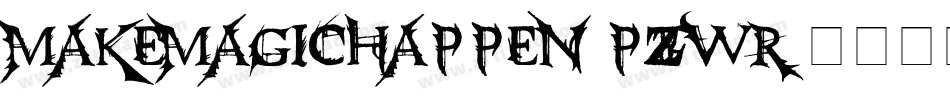 MakeMagicHappen-Pzwr字体转换