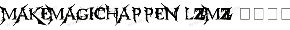 Makemagichappen-LzMZ字体转换