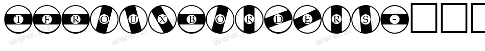 TFRouxBorders字体转换