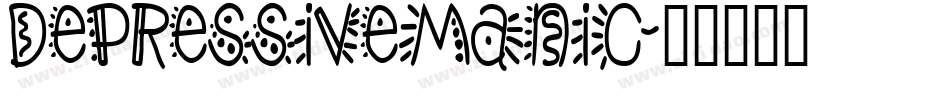DepressiveManic字体转换