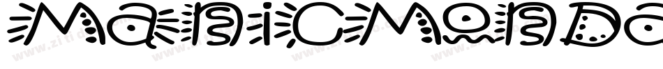 ManicMondayBold-aw7a字体转换
