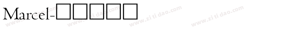 Marcel字体转换