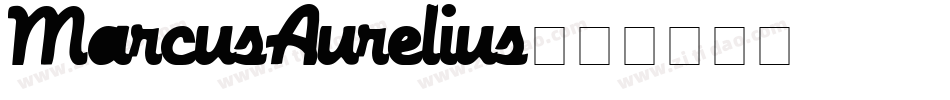 MarcusAurelius字体转换