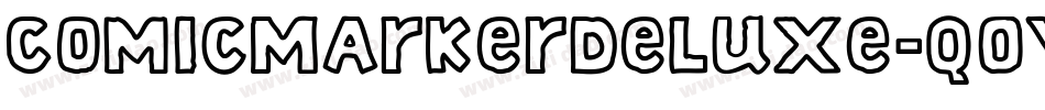ComicMarkerDeluxe-qOY0字体转换