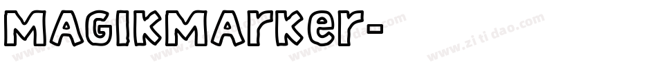 MagikMarker字体转换