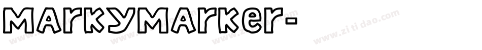 MarkyMarker字体转换