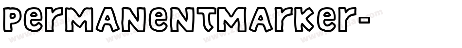 PermanentMarker字体转换