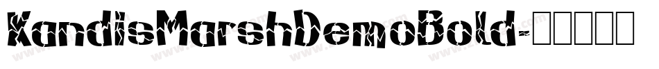 KandisMarshDemoBold字体转换